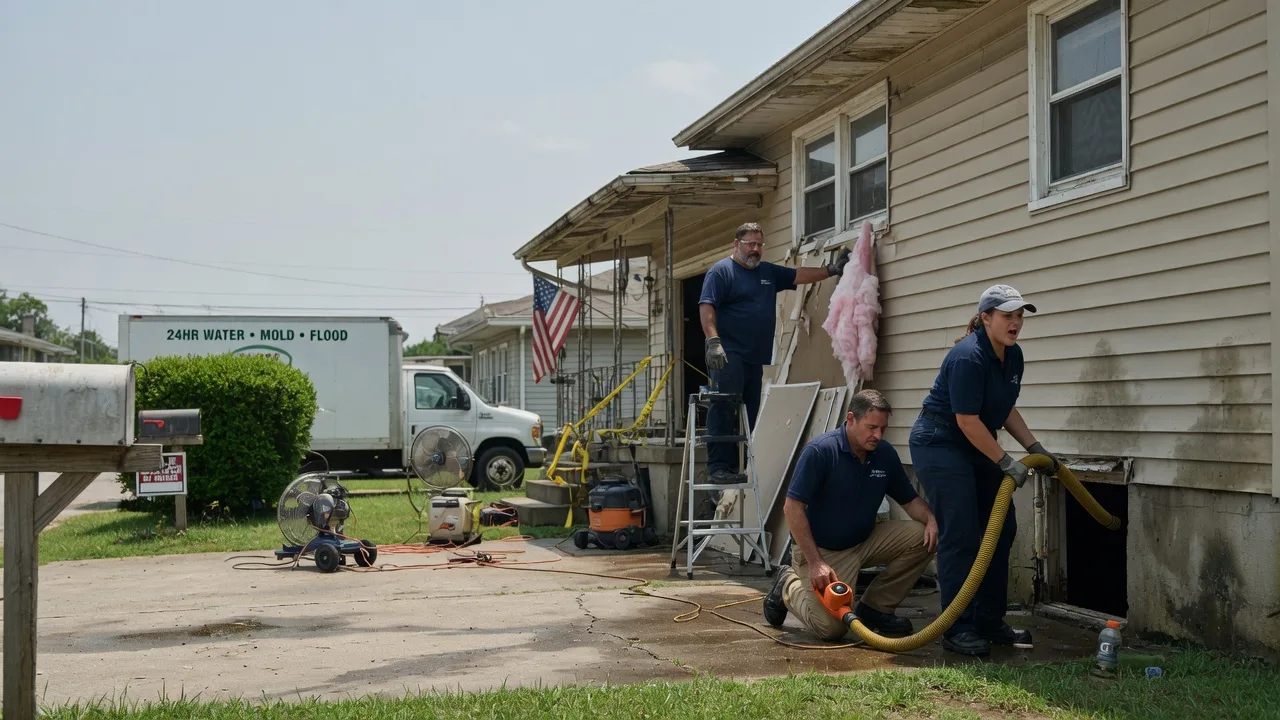 Water Damage Repair in Corinth, TX near me